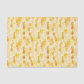 Goud Gele Honing Verjaardag Tissuepapier (Voorkant)