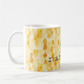 Goud Gele Honingbij Koffiemok (Links)