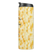 Goud Gele Honingbij Thermosbeker (Geroteerd rechts)