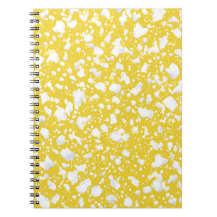 Goud Gele Marmeren Notitieboek