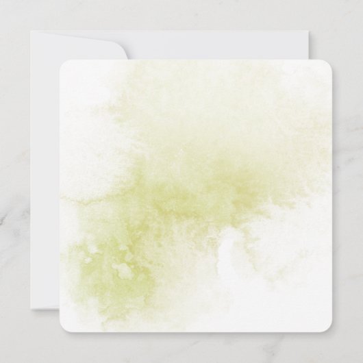 Goud geometrisch kristal botanische vierkant kaart (Achterkant)