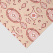 Goud Geometrisch patroonpapier Tissuepapier (Detail)