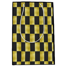 Goud-Gepaneeld-Zwart-IV Medium Cadeauzakje