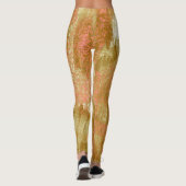 Goud geplateerd leggings (Achterkant)