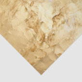 Goud geschilderd tissuepapier (Detail)