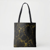 Goud gevlekt glitter tote bag (Voorkant)