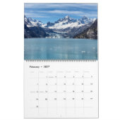 Goud Glam Marmer Modern Script Naam Foto Kalender (Feb 2027)