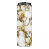 Goud Glam Marmer Thermosbeker (Achterkant)