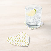 Goud Glam Wit Abstract Kartonnen Onderzetters (Insitu)