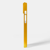 Goud glanzend roestvrij staal metaal Case-Mate iPhone case (Achterkant / Links)