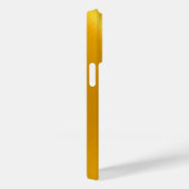 Goud glanzend roestvrij staal metaal Case-Mate iPhone case (Achterkant / Rechts)