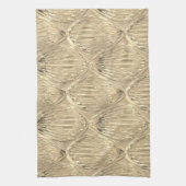 Goud glas ziet er abstract uit in keukenhanddoeken (Verticaal)