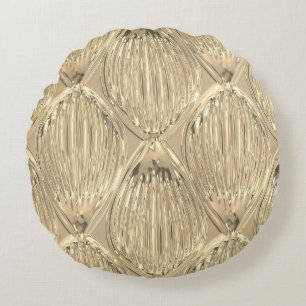 Goud glas ziet er geel uit rond kussen