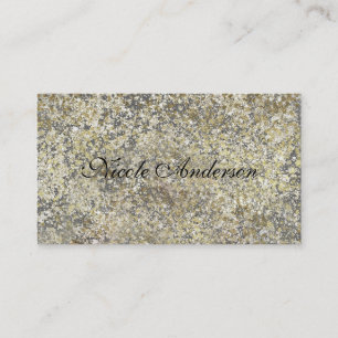 Goud Glitter Knetterend Moderne Chic Glam Glitter Visitekaartje