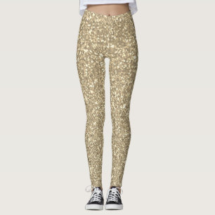 goud "glitter" - leggings