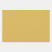 Goud glitters met zwart abstract  inpakpapier vel (Voorkant 3)
