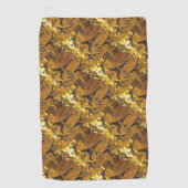Goud Golfhanddoek (Voorkant)