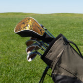 Goud Golfheadcover (Insitu)