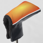 Goud Golfheadcover (3/4 voorkant)