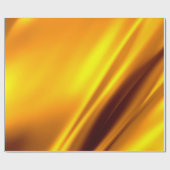Goud golvende abstracte achtergrond cadeaupapier (Vlak)