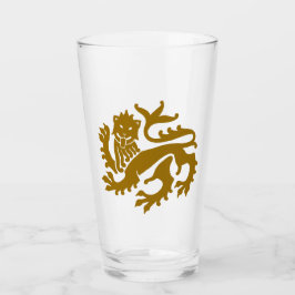 Goud Gotische Revival Leeuw Glas