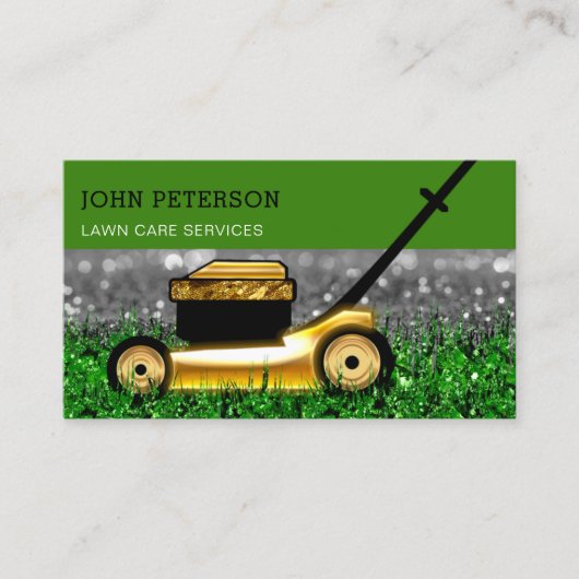 Goud Gra voor grassteigers Visitekaartje (Voorkant)