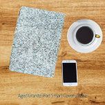 Goud Graniet iPad Air Cover<br><div class="desc">Een getextureerd mengsel,  van blauw,  grijs,  geel,  zwart en wit,  produceerde deze unieke grafische kunst-die,  de verouderde blik,  van graniet,  marmer steen nabootst.</div>