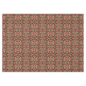 Goud Groen Bladeren Rood Vakantie Tafelkleed (Voorkant (Horizontaal))