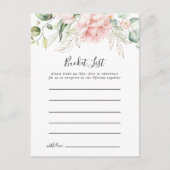 Goud Groen Bladgroen Bloemen Emmer Lijst Kaarten (Voorkant)