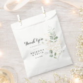 Goud Groen Bladgroen Dank u Bruiloft Bedankzakje (Geknipt)
