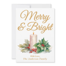 Goud Handgeschreven Script Merry & Bright