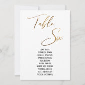 Goud handschrift Tabel Zes Zitkuur (Achterkant)