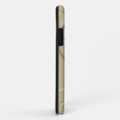 Goud hartritme Case-Mate iPhone case (Achterkant/rechts)