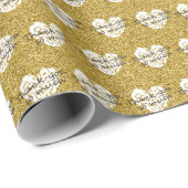 [GOUD] Hartvormige dankbaarheid in kanji op dank U Cadeaupapier (Rol Hoek)