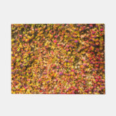 Goud herfstkleuren klimop muur deurmat (Voorkant)