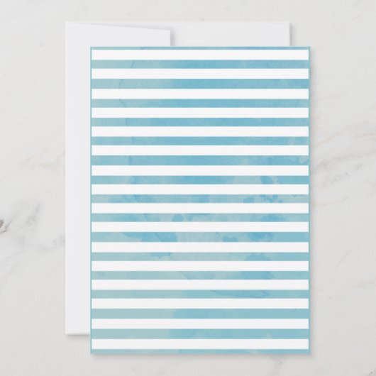 Goud Het is een Baby shower van een padblauw ballo Kaart (Achterkant)