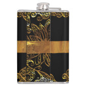 Goud Heupfles (Achterkant)