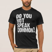 GOUD: Hoi? T-shirt (Voorkant)