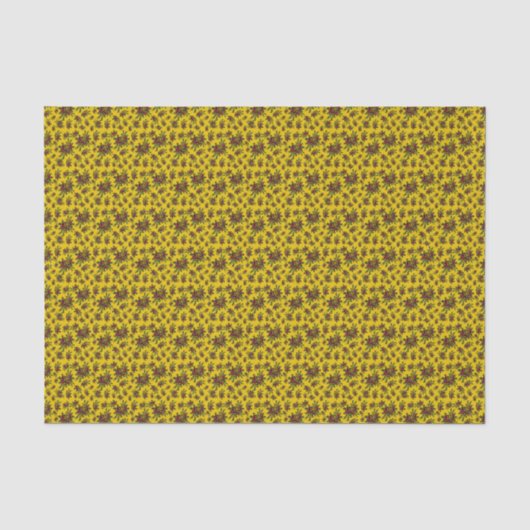 Goud Holly Tissue Papier (Voorkant)