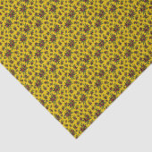 Goud Holly Tissue Papier (Detail)