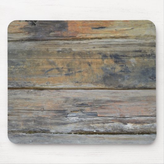 Goud hout Boards Mousepad Muismat (Voorkant)