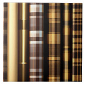 Goud Hout Trendy Art Lamperia Collectie Tegeltje (Voorkant)