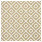 Goud Ikat Diamonds Stof (Swatch)