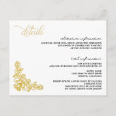  goud informatiekaartje (Voorkant)