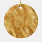 Goud Inspirerend Citaat Regenboog gepersonaliseerd Keramisch Ornament (Achterkant)