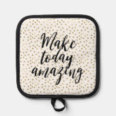 Goud Inspirerend geweldig Pannenlap (Voorkant)