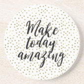 Goud Inspirerend geweldig Zandsteen Onderzetter (Voorkant)