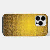 Goud iPhone hoesje (Achterkant horizontaal)