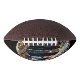 Goud & Iriserende Parel Luxe Wetenschappelijk Ontw American Football