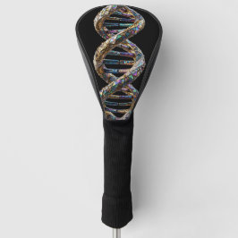 Goud & Iriserende Parel Luxe Wetenschappelijk Ontw Golfheadcover